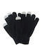Unisex Touch Gloves Black