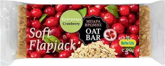 Ola Bio Flapjack Bar Oat With Cranberry (5x90gr)