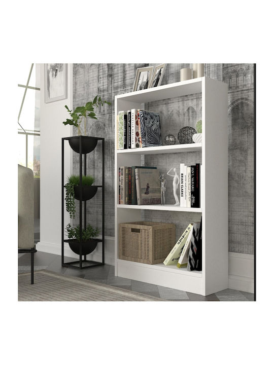 Bookcase Cella White 60x19.5x100cm
