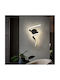 Moderne Schwarze Wandleuchte Gu10 Aluminium 20×25×25cm