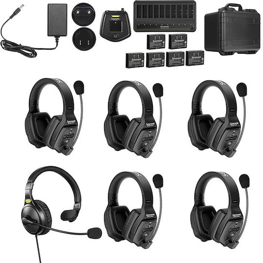 Saramonic Sistem Interfon Wireless Saramonic Witalk Wt6d 6 Persoane Full-duplex 1.9ghz Dual-ureche