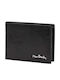 Leather Men's Wallet Classic with RFID Black