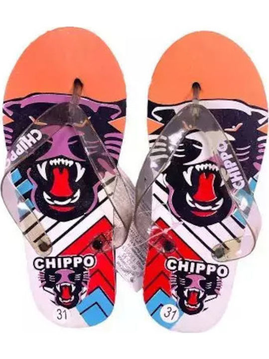 Παιδικές Σαγιονάρες Flip Flops Πορτοκαλί