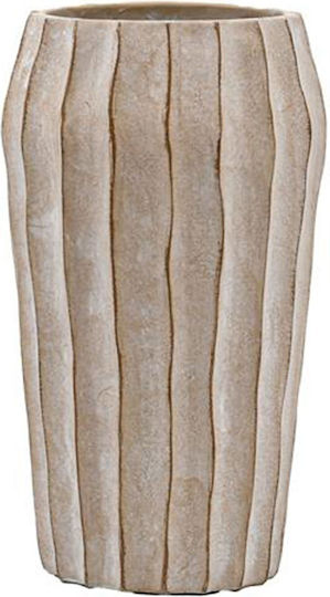 Fylliana Vază Decorativă din Beton Fl2242 Bej 15x24cm 1buc
