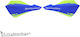 Barkbusters Motorcycle Protective Hand Guards in Blue Colour