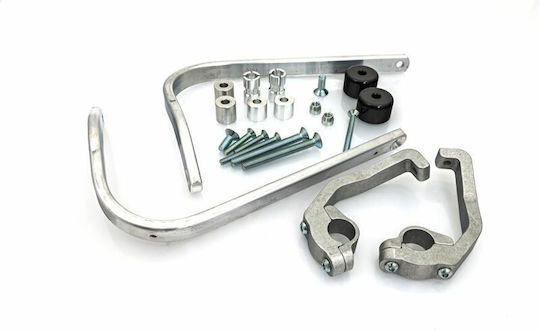 Barkbusters Installation Kit for Motorcycle Protective Hand Guards in Silver Colour
