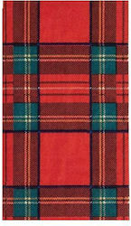 Χαρτοπετσέτες Guest Royal Plaid 10.8x19.8cm Caspari 15 Tεμάχια