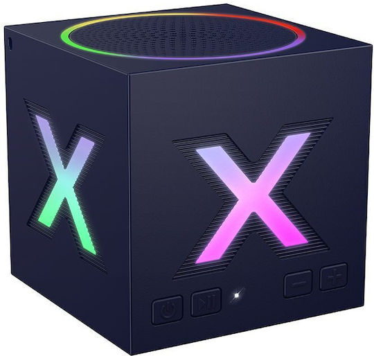 Borofone BR101 Rubik Ηχείο Bluetooth 5W με Διάρκεια Μπαταρίας έως 5 ώρες Μπλε