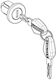 Set De Încuietori 203076r Negre Valize Sh48 Sh58 Sh59 Shad