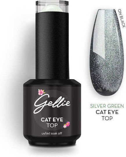 Gellie Top Coat για Ημιμόνιμα Βερνίκια 15ml