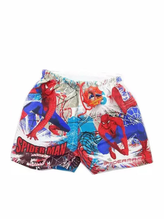 Spiderman Παιδικό Μαγιό Βερμούδα / Σορτς Red
