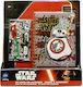 Star Wars Notebook Set Accessories 045307 Ml1-12-2 A5 Format Shiny Multicolor