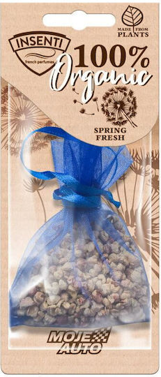 Odorizant Auto Insenti Organic Fresh Sac Primăvară Proaspătă 15g