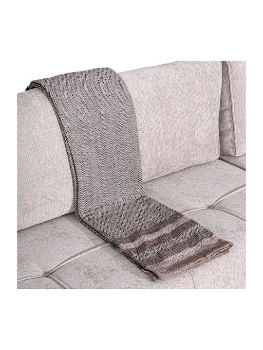 Fylliana Orim Sofa Throw 2 Seater 170x230cm Brown
