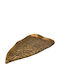 Fylliana Vintage Metallic Decorative Platter Fl800 Gold 44x25x3cm