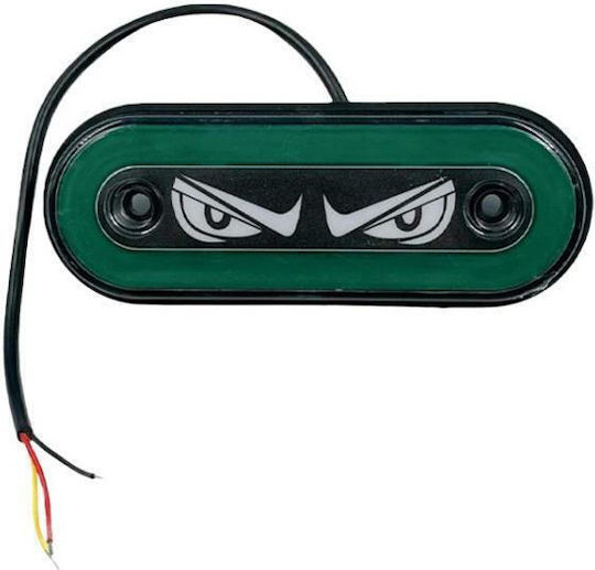 Bd-0141 12v/24v Universal Lumina Semnalizatoare Impermeabilă De Înaltă Luminozitate Lumina De Volum Pentru Camioane Verde