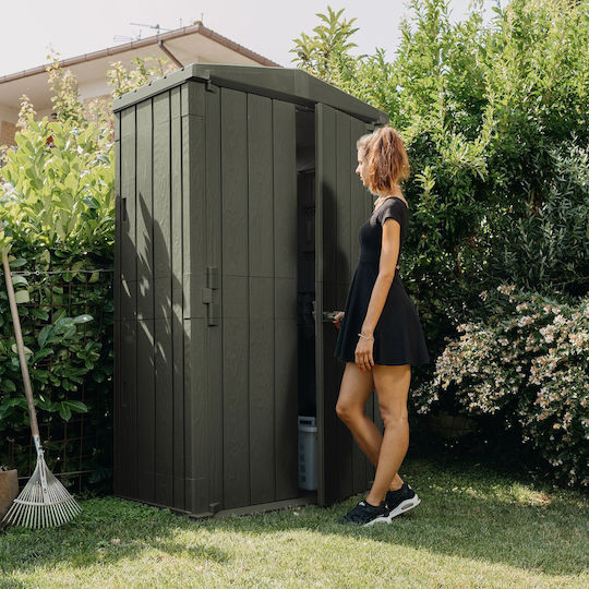 Plastic Garden Shed 1.3x0.756x2.184m