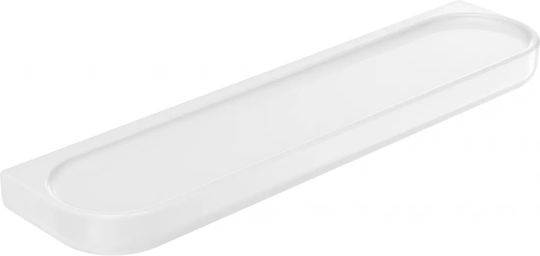 Roca Onda Επιτοίχια Ραφιέρα Μπάνιου 50x10x4.5cm Λευκή