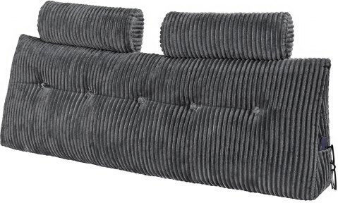 Vevor Fabric Gray Cushion for Bed Headboard 151x53cm