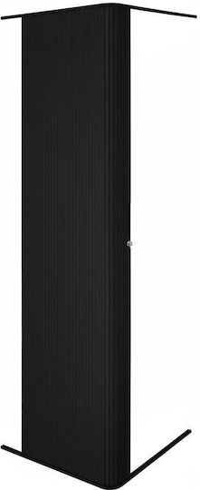 Σταθερό Πλαϊνό Ντουζιέρας 60x200cm Black 5056806818962 Σταθερό Πλαϊνό Ντουζιέρας 60x200cm Black 5056806818962