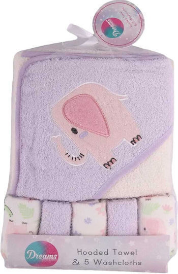 Dreams by Joyce Baby Bademantelset mit Kapuzen