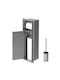 LuxeBath Metal Bathroom Accessory Set Silver