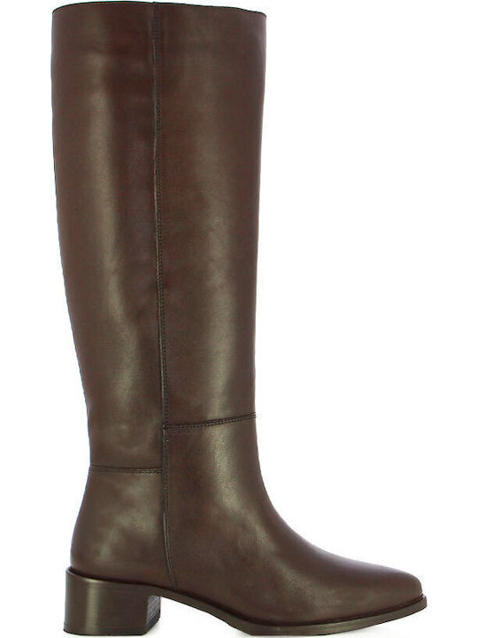 Guy Laroche Leder Damenstiefel Braun