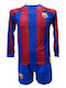 Kids Football Set Barcelona Ronaldinho Blue Red 2026-12