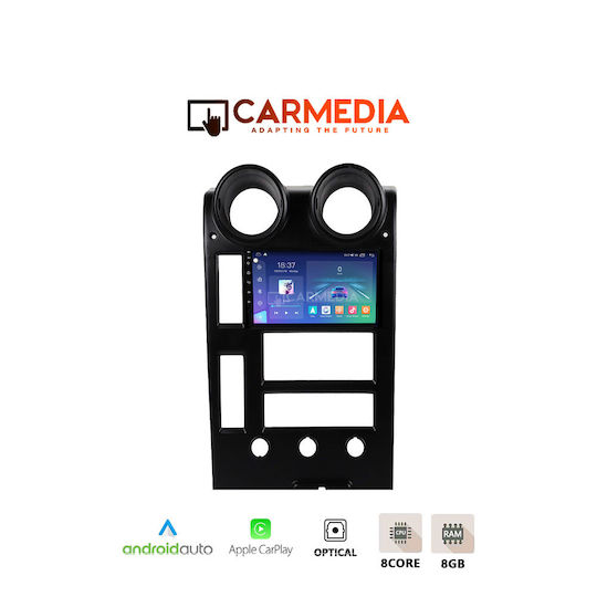 Carmedia Car Audio System Hummer H2 2001-2007 (Bluetooth/USB/WiFi/GPS/Apple-Carplay/Android-Auto) with Touch Screen 12.3"