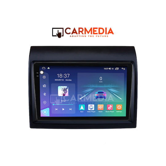 Carmedia Car Audio System for Peugeot Boxer Fiat Ducato Citroen Jumper 2006-2021 (Bluetooth/USB/WiFi/GPS/Apple-Carplay/Android-Auto) with Touch Screen 12.3"