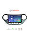 Carmedia Ηχοσύστημα Αυτοκινήτου για Hyundai i10 2014-2020 (Bluetooth/USB/WiFi/GPS/Apple-Carplay/Android-Auto) με Οθόνη Αφής 12.3"