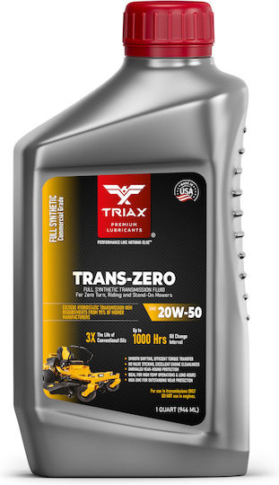 Triax Trans Zero Synthetisches Auto Schmierstofföl 20W-50 0.946lt