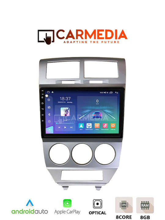 Carmedia Car Audio System Dodge Caliber 2006-2012 (Bluetooth/USB/WiFi/GPS/Apple-Carplay/Android-Auto) with Touch Screen 12.3"