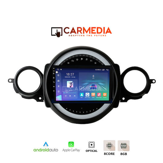 Carmedia Ηχοσύστημα Αυτοκινήτου για Mini Cooper / Clubman (Bluetooth/USB/WiFi/GPS/Apple-Carplay/Android-Auto) με Οθόνη Αφής 12.3"