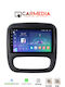 Carmedia Car Audio System for Opel Vivaro Fiat Talento Renault Trafic Nissan NV300 2014 (Bluetooth/USB/WiFi/GPS/Apple-Carplay/Android-Auto) with Touch Screen 12.3"