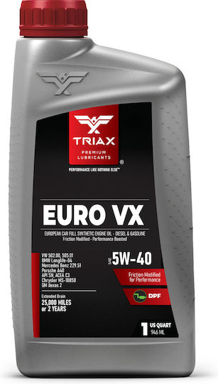 Triax Euro VX Autopflegeöl 5W-40 0.946Es