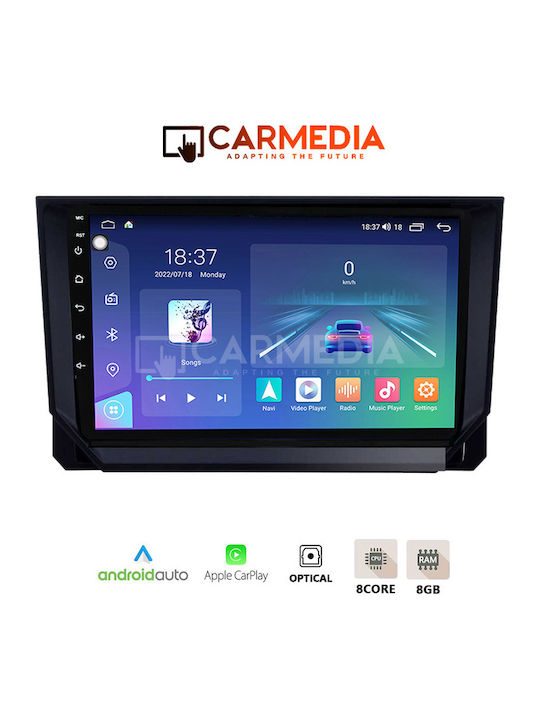 Carmedia Car Audio System for Mazda CX-9 2006-2015 (Bluetooth/USB/WiFi/GPS/Apple-Carplay/Android-Auto) with Touch Screen 12.3"