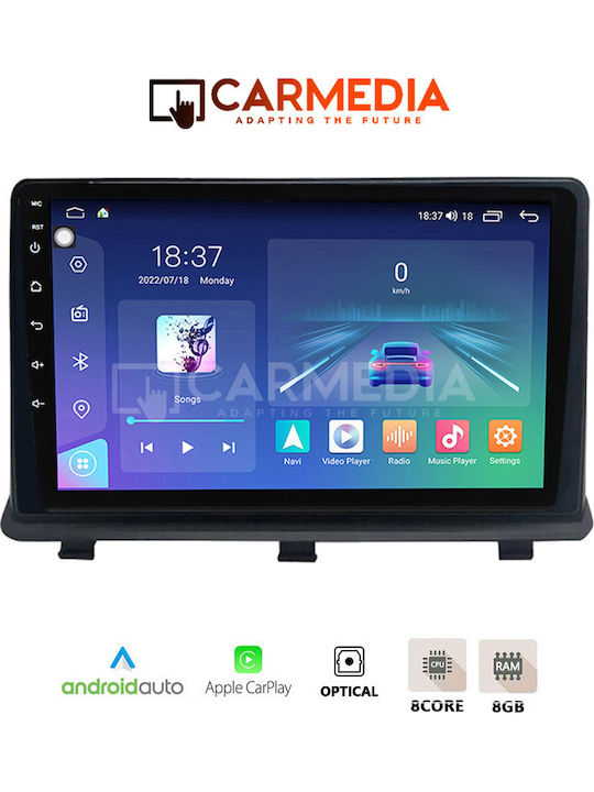 Carmedia Auto-Audiosystem für Opel Antara 2006 (Bluetooth/USB/WiFi/GPS/Apple-Carplay/Android-Auto) mit Touchscreen 12.3"