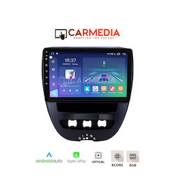 Carmedia Ηχοσύστημα Peugeot 107 Toyota Aygo Citroen C1 2005-2014 με Bluetooth, USB & GPS Carmedia Ηχοσύστημα Peugeot 107 Toyota Aygo Citroen C1 2005-2014 με Bluetooth, USB & GPS