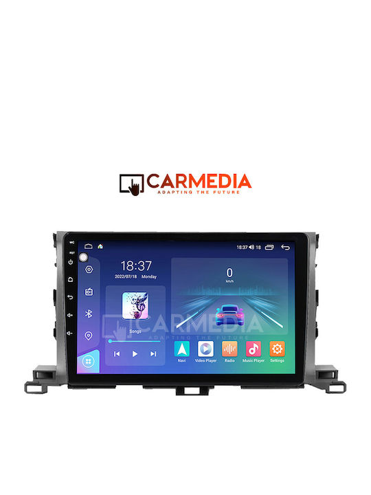Carmedia Автомобилна Аудио Система (Блутут/USB/WiFi/GPS/Apple-Carplay/Android-Auto) с Тъчскрийн 12.3"