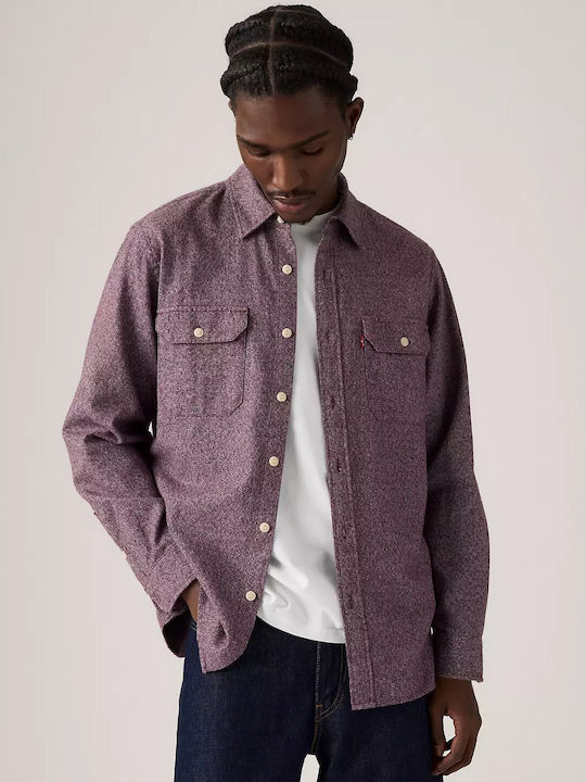 Levi's Jackson Worker Μακρυμάνικo Φανελένιο Ove...