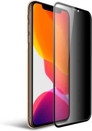 SiiPro Tempered Glass Μαύρο (iPhone 12 Pro Max)