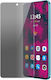 Enkay Privacy Full Face Tempered Glass Μαύρο (Moto G14 / G54 / G54 Power)