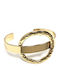 Karma Gifts Women's Steel Gold Plated Bracelet