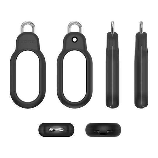Samsung Galaxy Smarttag2 Θήκη Pc Προστασία Τη Σκόνη Προστασία Απώλεια Συσκευών Μαύρη