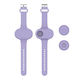 Wrist case Silicone for SmartTag2 in Purple color
