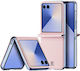 Dux Ducis Bril Книга Кожа Розов (Galaxy Z Flip7...