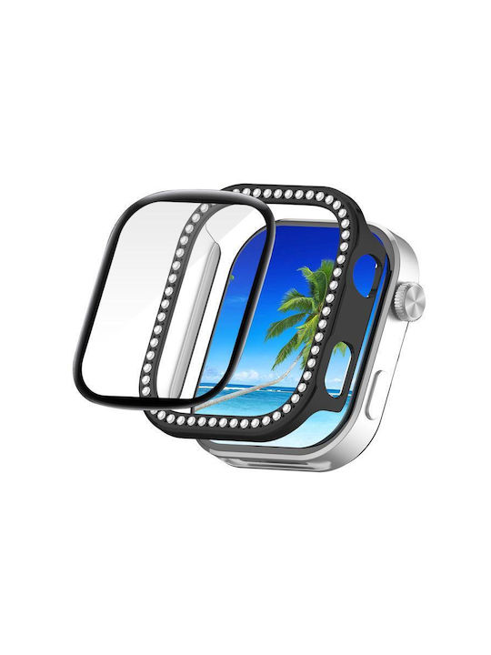 Redmi Watch 6 Enkay Hat-prince Diamond Pc Watch Cover Full Coverage Pmma Soft Film Black