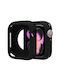 Apple Watch Series 11/10 46mm Silicone Watch Case Candy Half Coverage Black