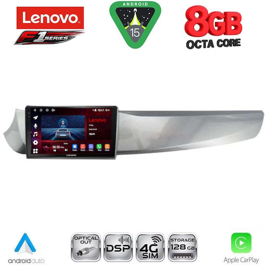 Lenovo Car Audio System for Alfa Romeo Giulietta 2010-2014 (Bluetooth/USB/WiFi/GPS/Apple-Carplay/Android-Auto) with Touch Screen 9"